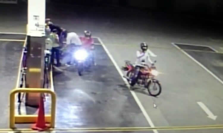Aseguran que los robos de motochorros a las Estaciones de Servicio están disminuyendo