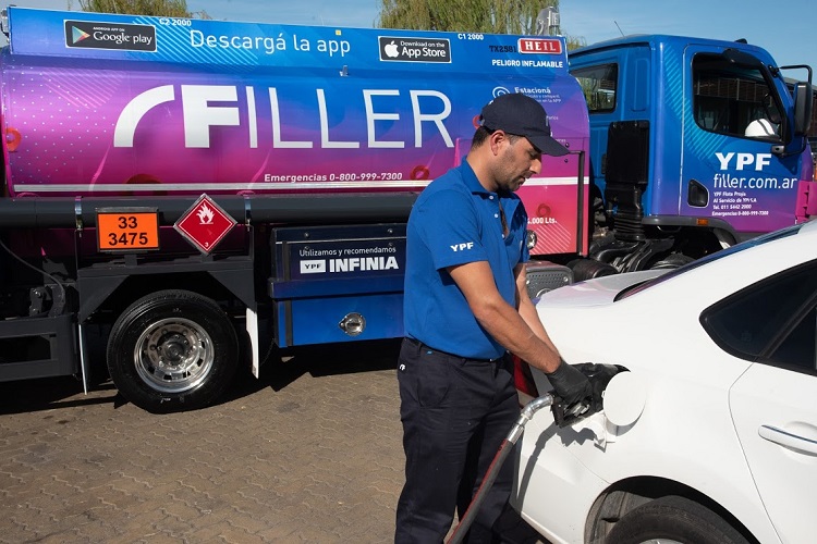 La estación de Servicio a tú casa: YPF brinda un nuevo servicio de delivery de combustibles