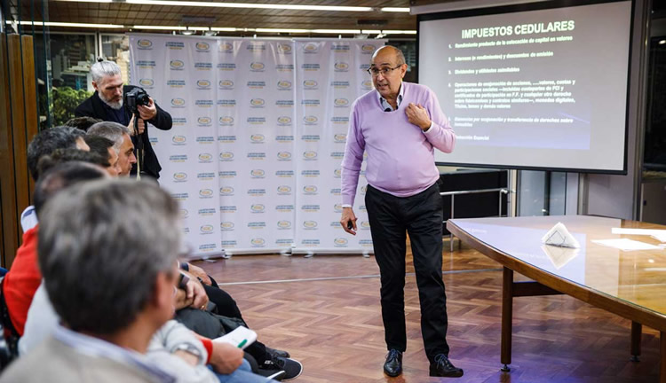 Expendedores se capacitaron en Impuesto a las Ganancias y Bienes Personales