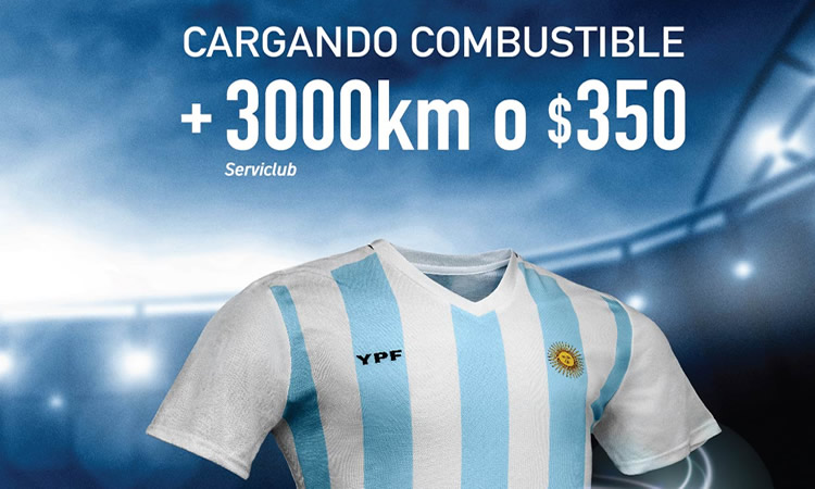 Nueva promo de YPF para acompañar a la selección argentina en la Copa América