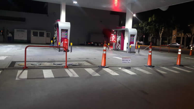 El SOESGyPE evaluó que en las Estaciones de Servicio el paro fue muy contundente