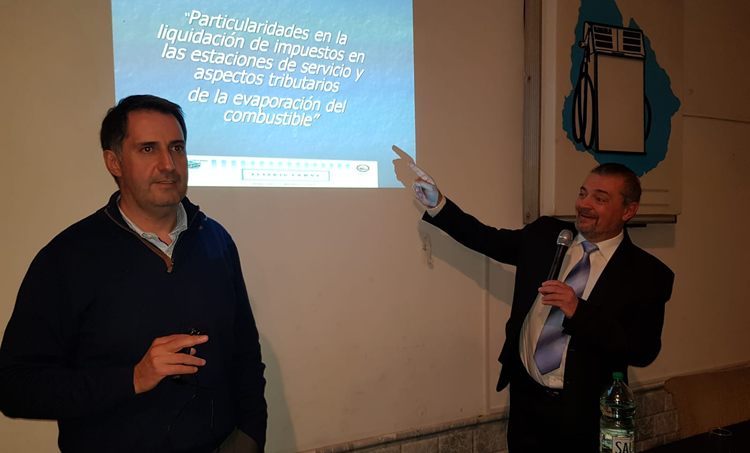 Por ser considerado “un gasto”, la DGI permite deducir el combustible descargado en la estación que se evapora