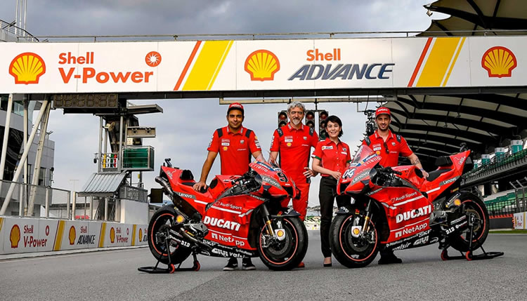 Shell y Ducati cumplen 21 años juntos y renuevan su alianza hasta el 2022