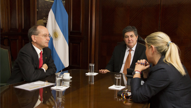 El Secretario de Energía recibió a las autoridades de Shell Argentina
