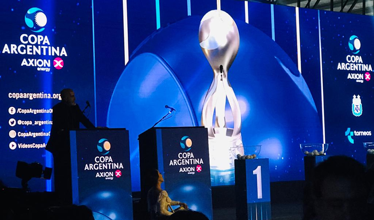 AXION energy es el sponsor principal de la Copa Argentina