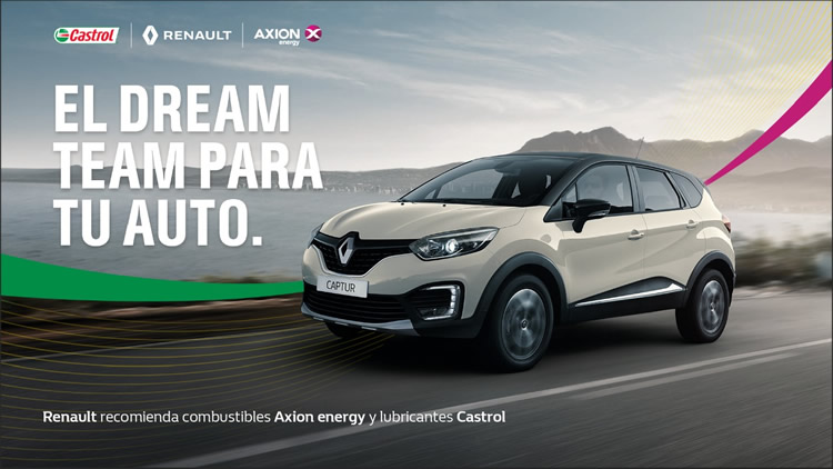 “Dream Team”: AXION energy y CASTROL consolidan la asociación con Renault