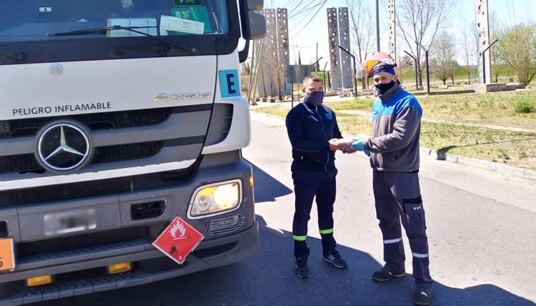 Un corte de ruta hace peligrar el abastecimiento de combustibles