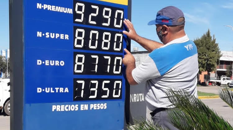 “En ningún país del mundo se producen aumentos sucesivos de los combustibles similares a los de Argentina”