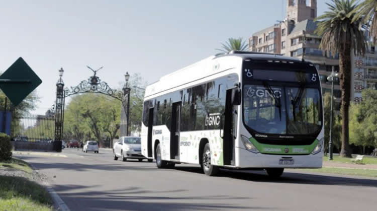 Mendoza probó con éxito el colectivo a GNC y evalúa adquirir 30 unidades