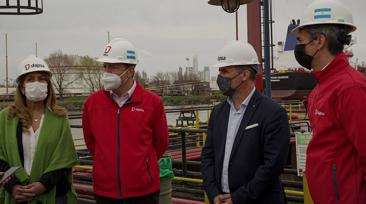 DAPSA invierte 5 millones de dólares en la modernización de su terminal en el puerto de Dock Sud