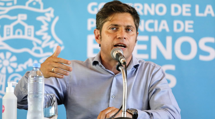 Kicillof no descarta aplicar la ley de abastecimiento para las Estaciones de Servicio