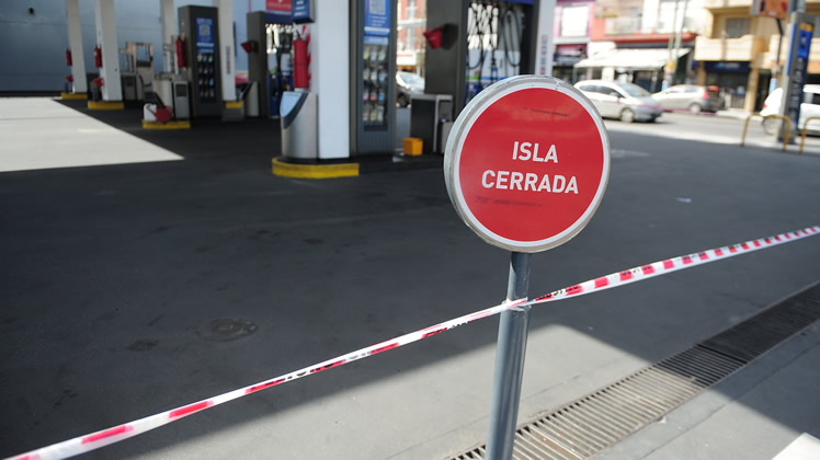 Estaciones de Servicio sin bandera impulsan un paro nacional de actividades