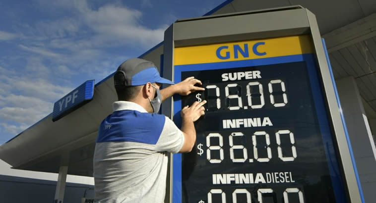 El congelamiento postergó el debate por la unificación de los precios de los combustibles