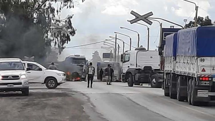 Por una protesta vecinal Estaciones de Servicio se quedaron sin combustibles