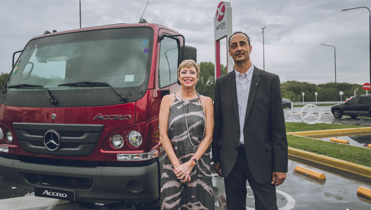 AXION energy selló una alianza estratégica con Mercedes-Benz