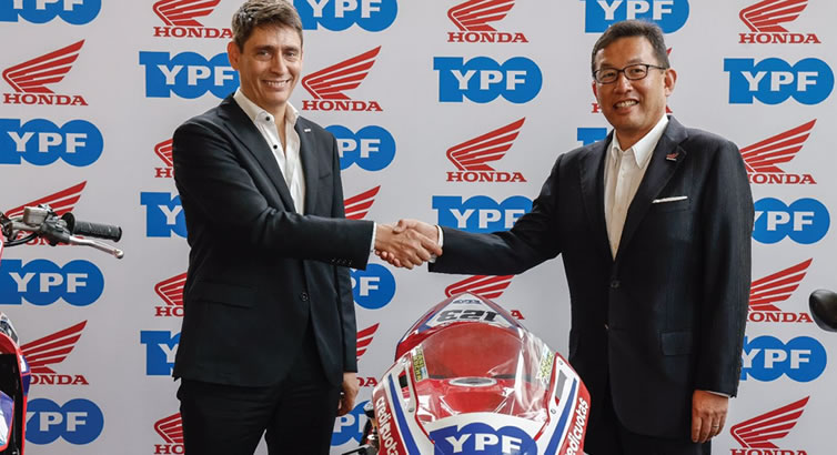 YPF suscribió una alianza estratégica con Honda Motor Argentina
