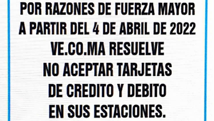 Desde el lunes el pago del combustible en Maldonado solo podrá ser en efectivo