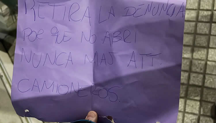 Expendedores expresaron su enérgico repudio a los actos de intimidación y violencia contra empresarios