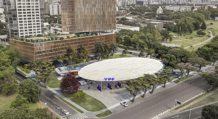 Las Estaciones de Servicio argentinas se ubican a la vanguardia del mundo en diseño e innovación