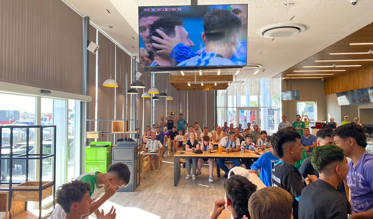 Las Estaciones de Servicio también se transformaron en la cábala de los argentinos