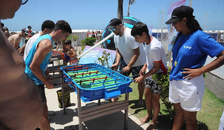 YPF Serviclub y un verano a pleno en Mar del Plata
