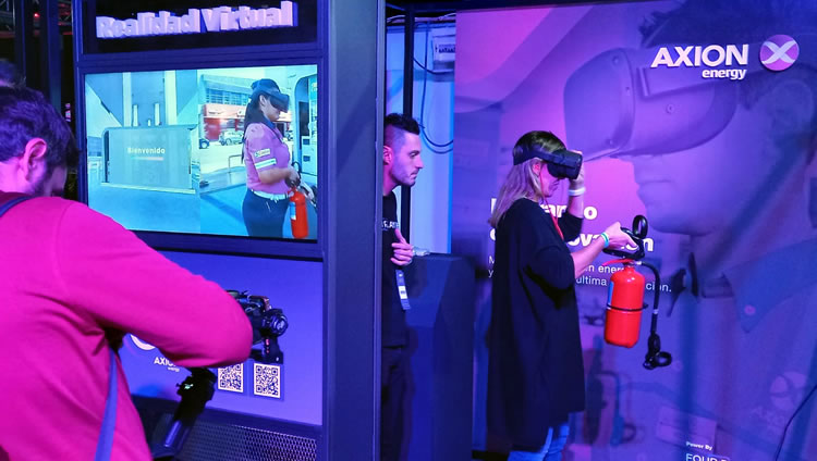 Realidad virtual: AXION energy lleva capacitadas a más de 4000 personas en Estaciones de Servicio de todo el país