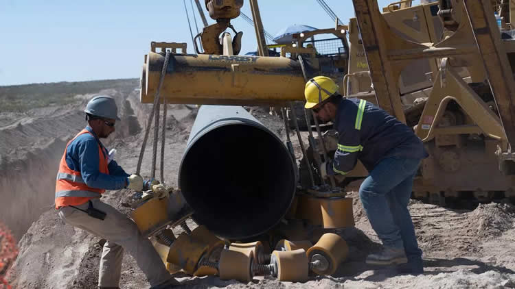 El próximo martes comenzará el proceso de llenado del Gasoducto Néstor Kirchner