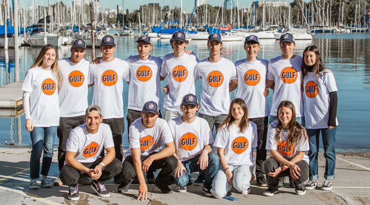 Gulf, nuevo sponsor del Equipo Argentino de vela que competirá en Reino Unido por el bicampeonato