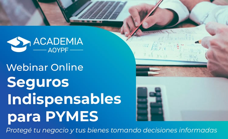 La AOYPF realizará un ciclo de capacitación sobre seguros para empresas