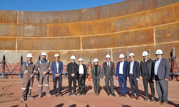 Avanzan obras para mejorar la provisión de combustibles para la zona centro y norte del país