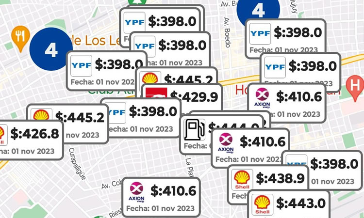 El desabastecimiento de combustibles disparó las consultas en las aplicaciones móviles de puntos de carga
