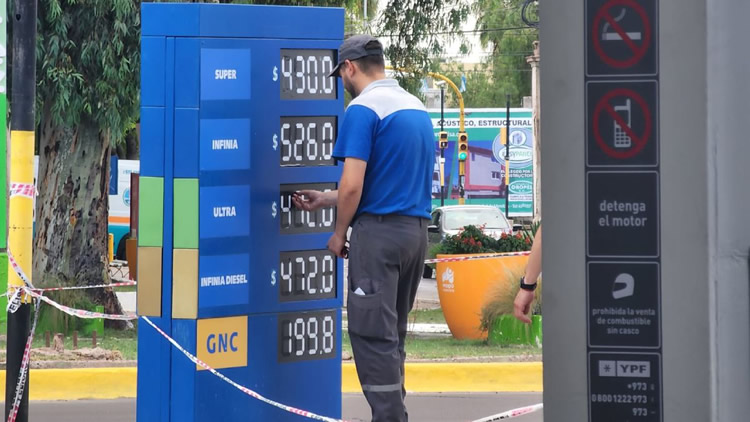 Tras los aumentos: ¿Cuál será el techo del precio de los combustibles?