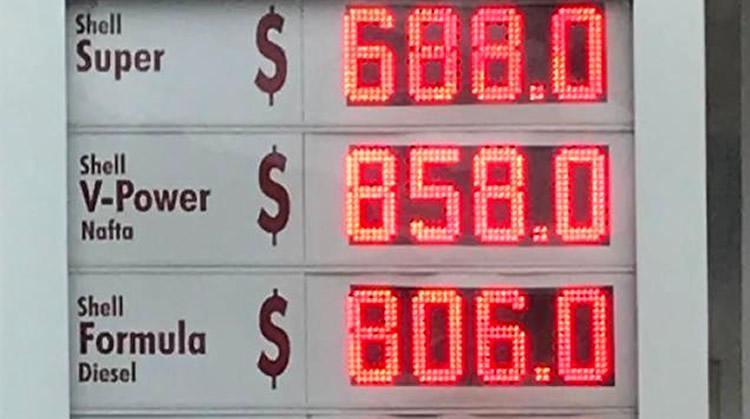 Tras la devaluación vuelven a subir los precios de los combustibles