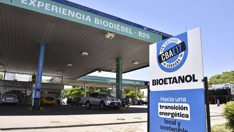 Córdoba implementa un novedoso programa que permite que vehículos particulares utilicen más cantidad de Biocombustibles