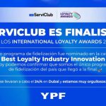YPF ServiClub finalista en los “Internacional Loyalty Awards 2024” por innovación en su programa de fidelización