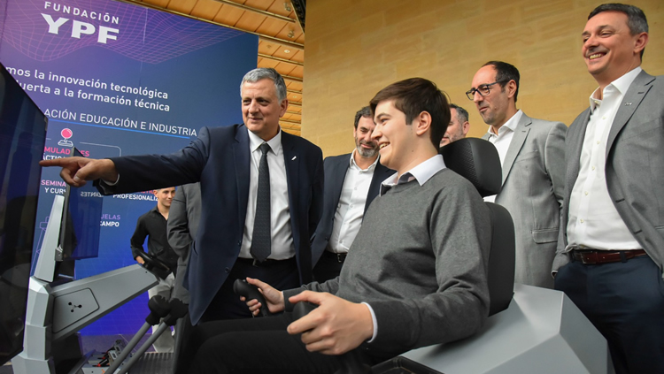 Fundación YPF presentó el primer Centro de Simulación para la Educación Técnica