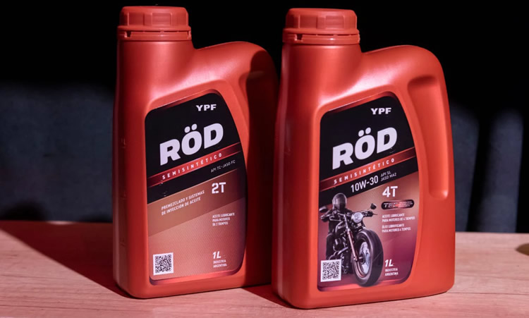 YPF lanzó RÖD, un nuevo lubricante para motos