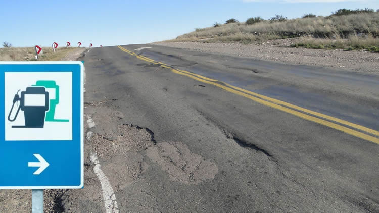 Denuncian que la desinversión en vialidad perjudica a las Estaciones de Servicio