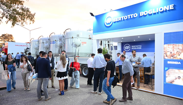 Bertotto Boglione, exhibió un “Bulk de Almacenamiento” en la AOG Patagonia 2024