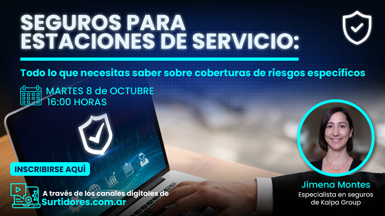 Hoy webinar gratuito: ¿Cuál es la mejor estrategia de seguros para Estaciones de Servicio?
