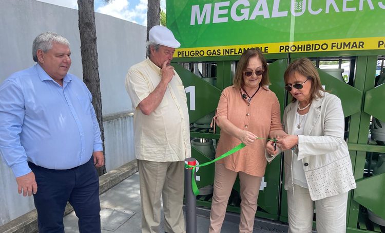 MEGAL inauguró el primer sistema “vending” en Uruguay