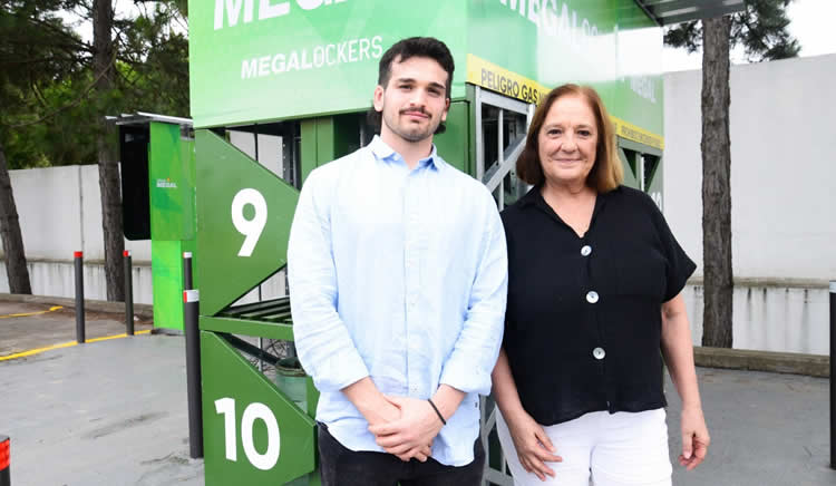 Megal presentó novedoso sistema “vending” de garrafas de supergás a través de lockers