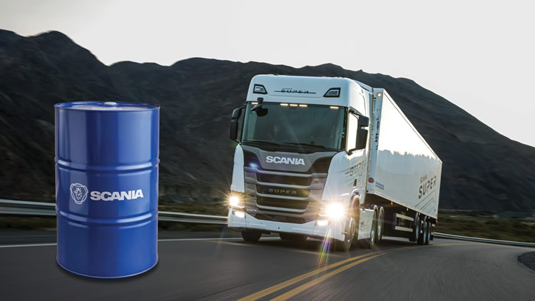 Llega “SCANIA OIL”, un nuevo lubricante para camiones, buses y motores de la marca