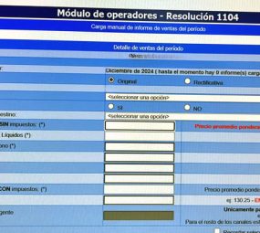 Incertidumbre por cambios en el módulo de información de la Resolución 1104/04