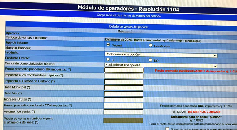 Incertidumbre por cambios en el módulo de información de la Resolución 1104/04