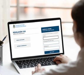 La Secretaría de Energía efectuó modificaciones en la carga de datos de la Resolución 1104/04