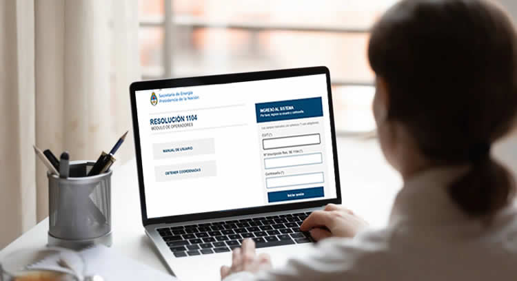 La Secretaría de Energía efectuó modificaciones en la carga de datos de la Resolución 1104/04