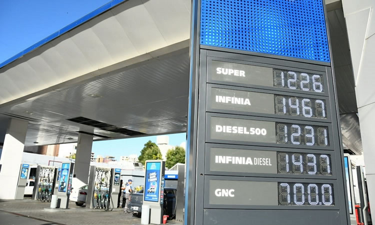 ¿Cuál es la influencia del dólar en el valor de los combustibles locales?