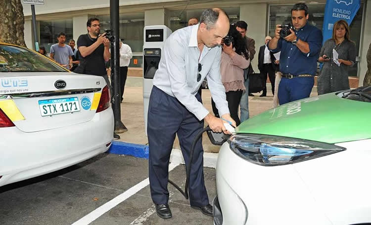 La red de cargadores eléctricos para vehículos creció 600 por ciento en 8 años