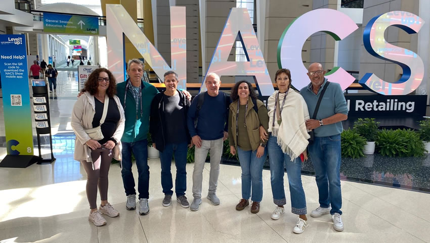 Operadores uruguayos de DISA participaron en la feria internacional NACS Show 2025 en Chicago
